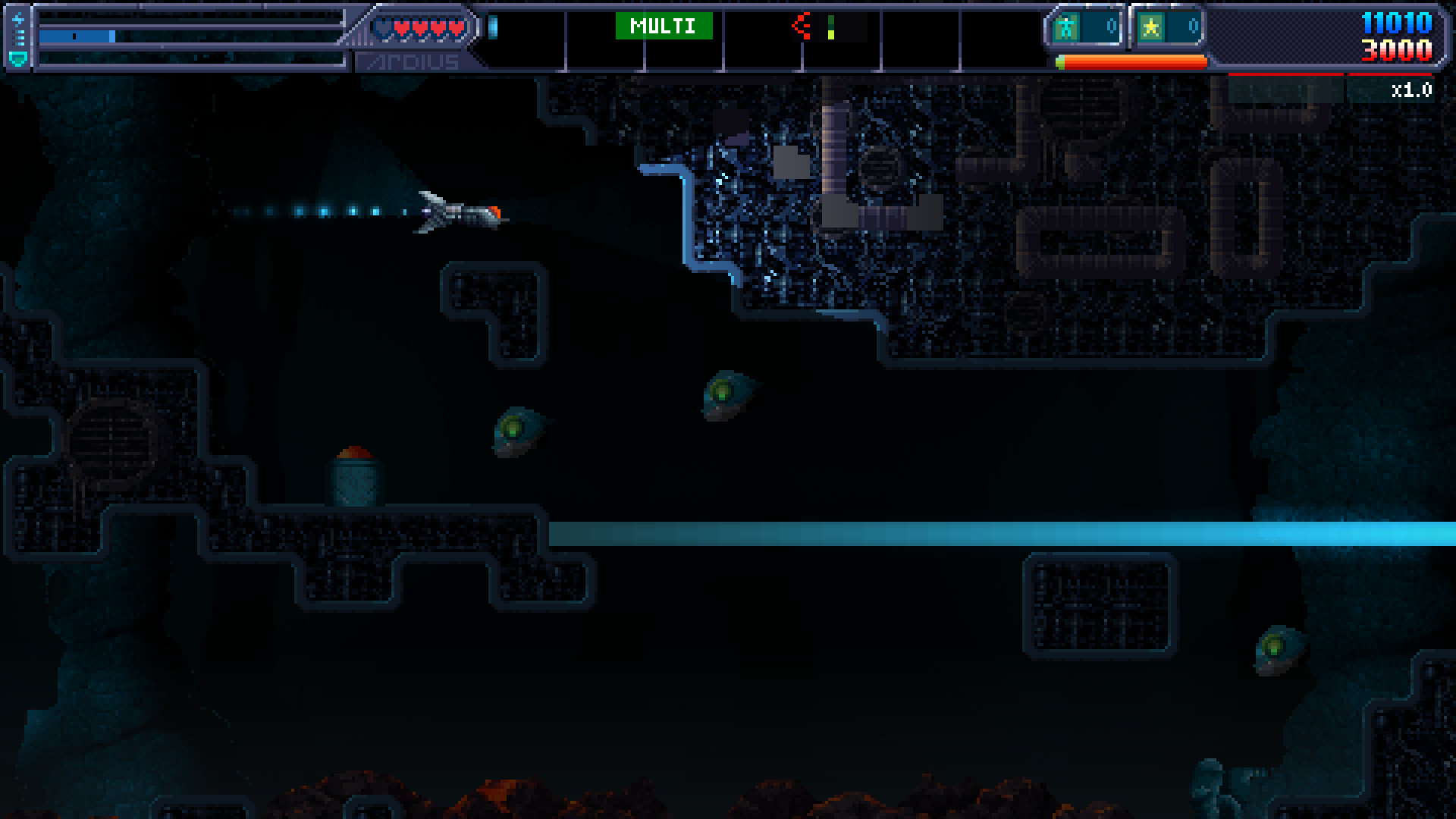 Level 6 : secteur industriel souterrain d'Ardius
